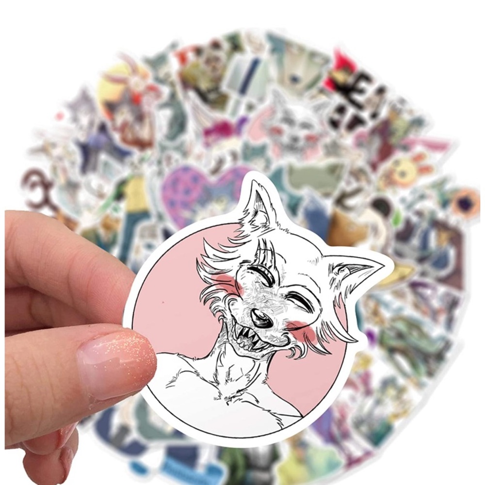 25 beastars stickers